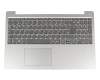 FRU5CB0R16743 original Lenovo keyboard incl. topcase DE (german) grey/silver