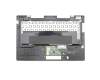 FUJ:CP657608-XX original Fujitsu keyboard incl. topcase DE (german) black/silver