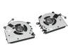 Fan (CPU/DIS/GPU) (left/right) original suitable for Lenovo IdeaPad Slim 7 Pro 16 ACH6 (82QR)