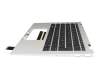 HB2381 original HP keyboard incl. topcase DE (german) black/silver with backlight