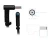 HP Pavilion 15-bc500 original AC-adapter 150.0 Watt rounded