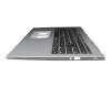 HQ2101A615007 original Acer keyboard incl. topcase DE (german) black/silver