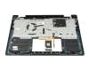 HQ26901001ES0 original Lenovo keyboard incl. topcase UK (english) blue/blue with backlight