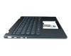 HQ26901001ES0 original Lenovo keyboard incl. topcase UK (english) blue/blue with backlight