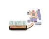 Heatsink (CPU) original suitable for Asus ROG G51JX