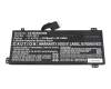IPC-Computer battery 42.18Wh (35 mm/8-pin cable) (3 cells) suitable for Medion Akoya S17405 (M17TUN)