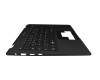 K68444070300 original Medion keyboard incl. topcase DE (german) black/black