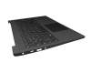 KT01-19B7BK01GRRA000 original Lenovo keyboard incl. topcase DE (german) black/grey with backlight Fingerprint