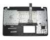Keyboard (DE) black/black - without touchpad for Asus R752LD