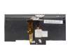 Keyboard CH (swiss) black/black matte with backlight and mouse-stick original suitable for Lenovo ThinkPad X230