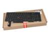 Keyboard CH (swiss) black/black with mouse-stick original suitable for Lenovo ThinkPad L580 (20LW/20LX)