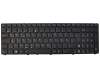 Keyboard DE (german) anthracite with backlight original suitable for Asus ROG G73JH