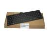 Keyboard DE (german) black/black glare original suitable for Toshiba Satellite L850-A933