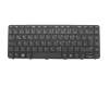 Keyboard DE (german) black/black matte original suitable for HP ProBook 430 G3