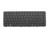 Keyboard DE (german) black/black matte original suitable for HP ProBook 650 G2