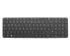 Keyboard DE (german) black/black matte original suitable for HP ProBook 650 G3