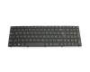Keyboard DE (german) black/black matte original suitable for Medion Akoya P7402 (D17KIN)