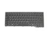 Keyboard DE (german) black/black matte with backlight original suitable for Fujitsu LifeBook E5411