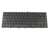 Keyboard DE (german) black/black matte with backlight without numpad original suitable for HP 17-ak000