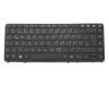 Keyboard DE (german) black/black matte with mouse-stick original suitable for HP ZBook 14