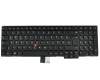 Keyboard DE (german) black/black matte with mouse-stick original suitable for Lenovo ThinkPad Edge E531