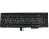 Keyboard DE (german) black/black matte with mouse-stick original suitable for Lenovo ThinkPad Edge E531