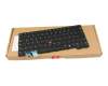Keyboard DE (german) black/black matte with mouse-stick original suitable for Lenovo ThinkPad T14 G6 (21QK)