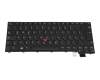 Keyboard DE (german) black/black matte with mouse-stick original suitable for Lenovo ThinkPad T470s (20HF/20HG/20JS/20JT)