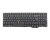 Keyboard DE (german) black/black matte with mouse-stick original suitable for Lenovo ThinkPad T550 (20CK/20CJ)