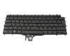 Keyboard DE (german) black/black original suitable for Dell Latitude 15 (9510)