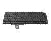 Keyboard DE (german) black/black suitable for Dell Latitude 15 (5521)