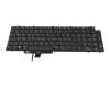 Keyboard DE (german) black/black suitable for Dell Precision 15 (3581)