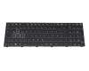 Keyboard DE (german) black/black with backlight (Gaming) original suitable for Nexoc GP5 755IG 23V1 (NP50PN5)