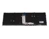 Keyboard DE (german) black/black with backlight (Gaming) original suitable for Nexoc GP5 755IG 23V1 (NP50PN5)