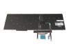 Keyboard DE (german) black/black with backlight and mouse-stick original suitable for Dell Precision 15 (3540)