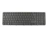 Keyboard DE (german) black/black with backlight and mouse-stick original suitable for HP EliteBook 850 G3