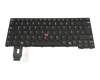 Keyboard DE (german) black/black with backlight and mouse-stick original suitable for Lenovo ThinkPad L14 G6 (21S7)