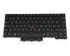Keyboard DE (german) black/black with backlight and mouse-stick original suitable for Lenovo ThinkPad L14 Gen 1 (20U5/20U6)