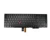 Keyboard DE (german) black/black with backlight and mouse-stick original suitable for Lenovo ThinkPad T440p (20AN/20AW)