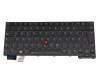 Keyboard DE (german) black/black with backlight and mouse-stick original suitable for Lenovo ThinkPad X13 G3 (21BN/21BQ)