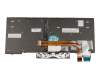 Keyboard DE (german) black/black with backlight and mouse-stick original suitable for Lenovo ThinkPad X390 (20SD/20SC)