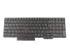 Keyboard DE (german) black/black with backlight and mouse-stick suitable for Lenovo ThinkPad E585 (20KV)