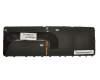 Keyboard DE (german) black/black with backlight original suitable for HP Envy m6-1200
