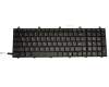 Keyboard DE (german) black/black with backlight original suitable for MSI GT70 0NC/0NH/2OK/2OL (MS-1762)