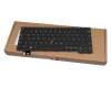 Keyboard DE (german) black/black with mouse-stick original suitable for Lenovo ThinkPad L14 Gen 4 (21H1/21H2)