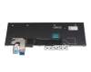 Keyboard DE (german) black/black with mouse-stick original suitable for Lenovo ThinkPad P15v Gen 3 (21D8/21D9)