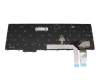 Keyboard DE (german) black/black with mouse-stick original suitable for Lenovo ThinkPad P16s Gen 1 (21BT/21BU)