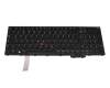 Keyboard DE (german) black/black with mouse-stick original suitable for Lenovo ThinkPad T16 G1 (21CH)