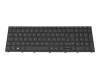 Keyboard DE (german) black/black with numpad suitable for HP 17-ak000