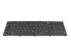 Keyboard DE (german) black/blue/black matte original suitable for Medion Erazer P7643 (D17SHN)